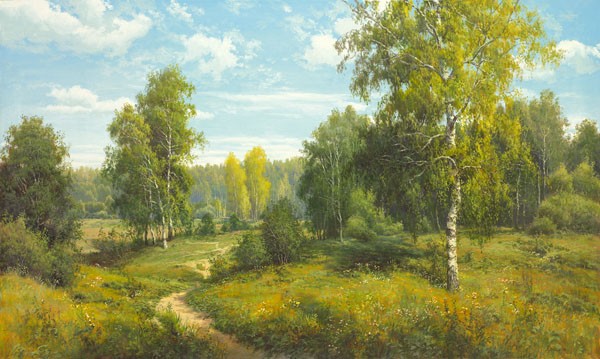 Igor Priscepa, SUMMER WAY (LANDSCHAFT NOSTALGIE)