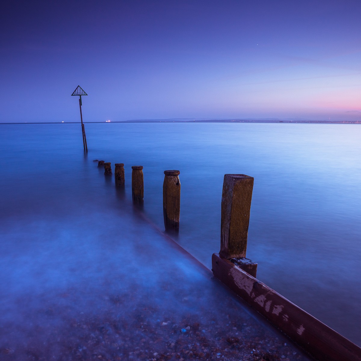 Konfiguration benutzen (Meer, Polder, Sonnenuntergang, Horizont, Dunst, mystisch, Wunschgröße, Fotokunst, Wohnzimmer,)