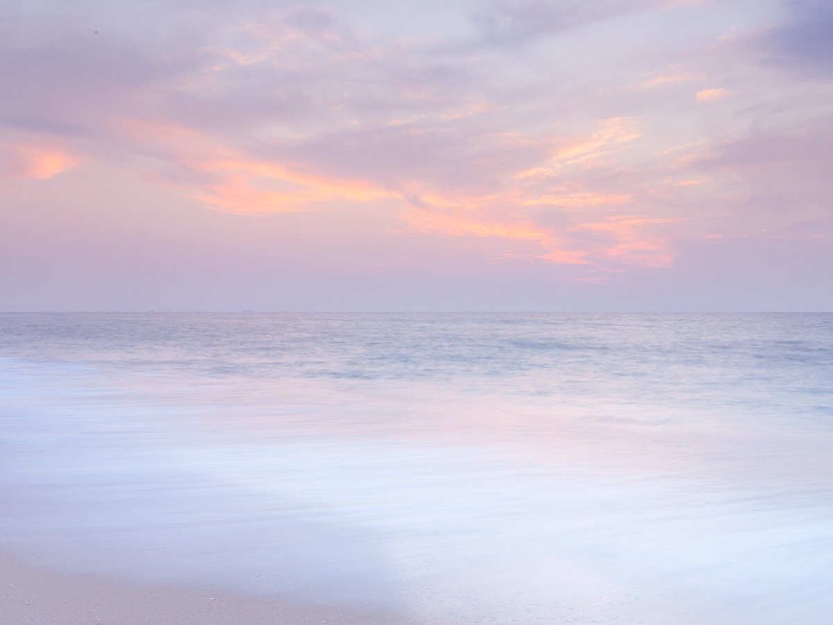 Konfiguration benutzen (Strand, Meer, Sand, Sonnenuntergang, Meeresbrise, Horizont, Wunschgröße, Fotokunst, Wohnzimmer, Badezimmer, Treppenhaus, bunt)