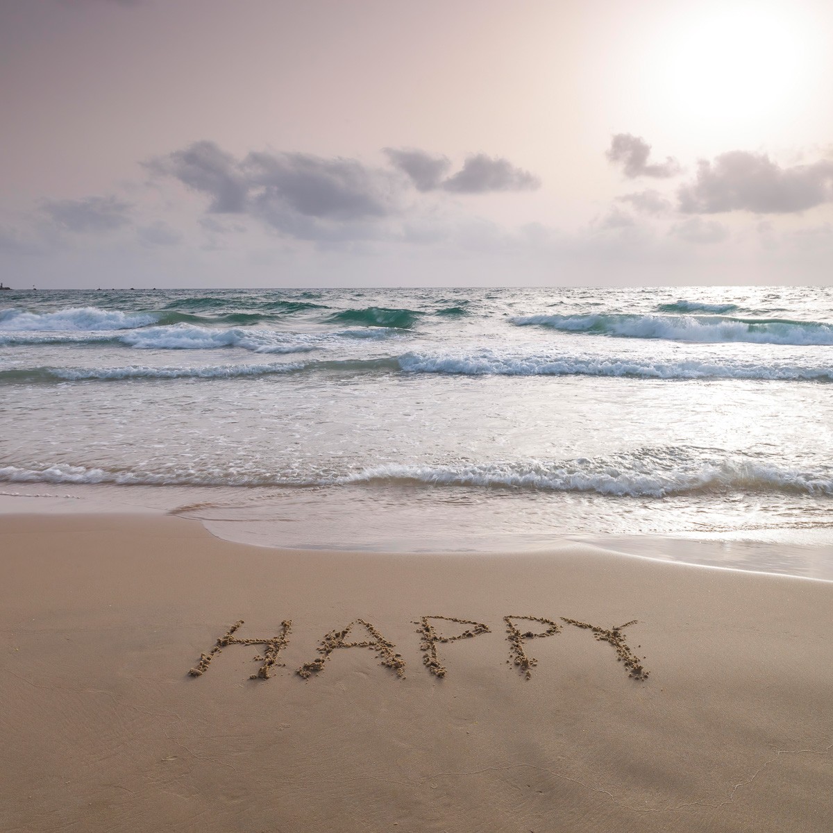 Konfiguration benutzen (Strand, Sand, Meer, Wellen, Happy, ruhig, Horizont, Wunschgröße, Fotokunst, Wohnzimmer, Badezimmer, Treppenhaus, bunt)