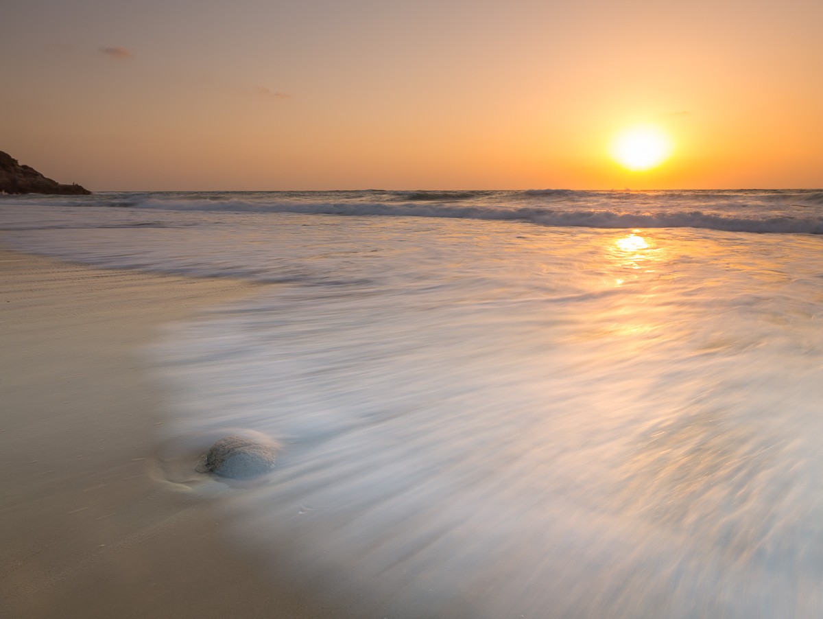 Konfiguration benutzen (Meer, Strand, Sand, Sonnenuntergang, Ruhe, Stille, Horizont, maritim, Meeresbrise, Wunschgröße, Fotokunst, Wohnzimmer, Treppenhaus, bunt)