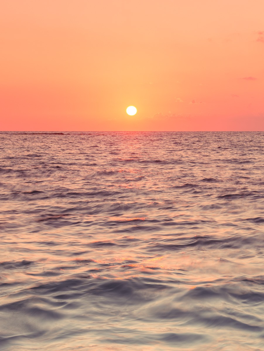 Konfiguration benutzen (Meer, Sonnenuntergang, Horizont, maritim, Meeresbrise, Wunschgröße, Fotokunst, Wohnzimmer, Treppenhaus,  bunt)