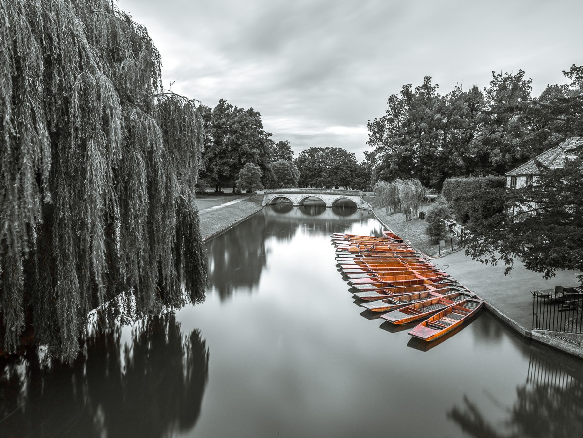 Konfiguration benutzen (Park, Bäume, Trauerweide, Fluss, Boote, Einsamkeit, Wunschgröße, Fotokunst, Colorspot, Wohnzimmer, Treppenhaus, schwarz/weiß, braun)
