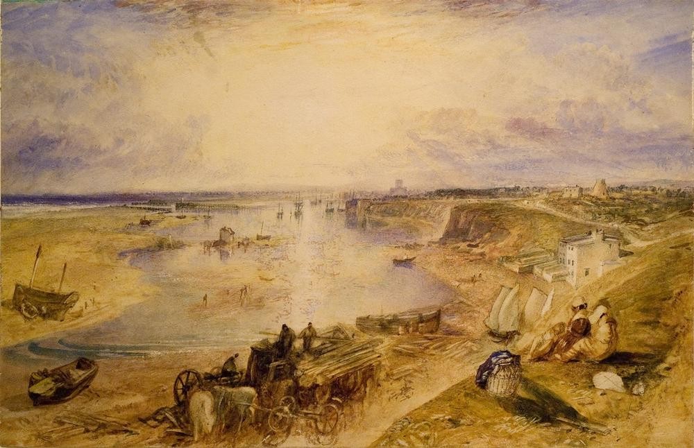 JOSEPH MALLORD WILLIAM TURNER, Shoreham (Küste,Kunst,Landschaft,Steilküste)