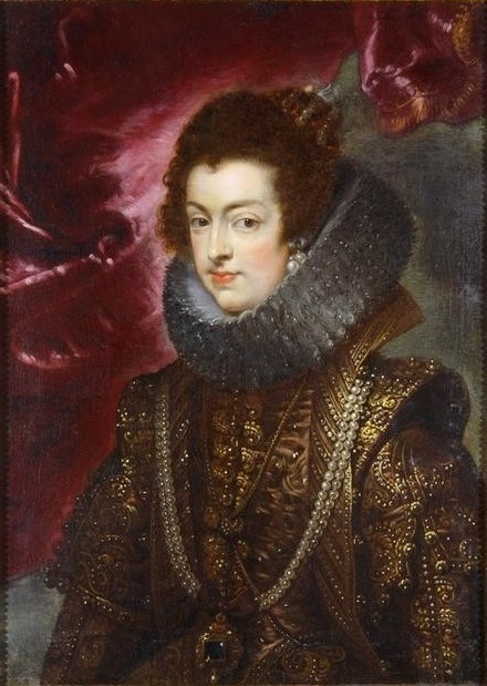Peter Paul Rubens, Elisabeth of France (Portrait)