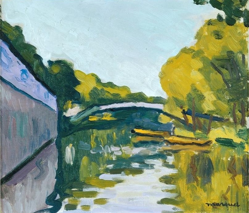 Marquet, Albert, Canal des environs de Paris (Brücke)