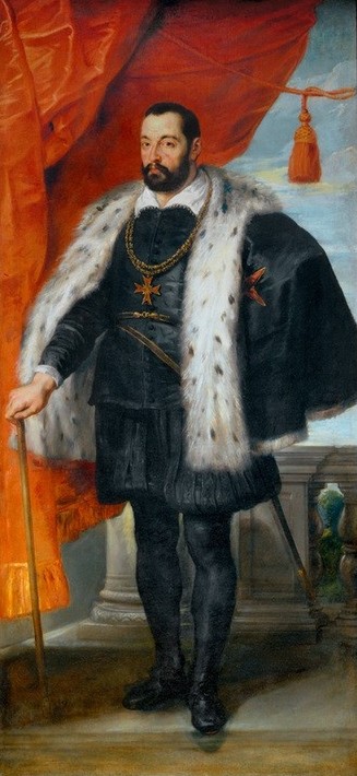 Peter Paul Rubens, Francois Ier de Médicis (Renaissance,Portrait,Cape)