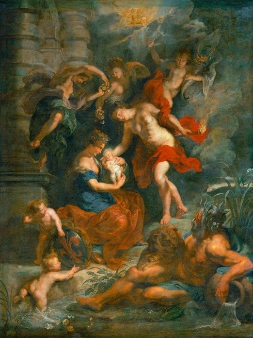 Peter Paul Rubens, La Naissance de la reine Marie de Médicis (Putto)