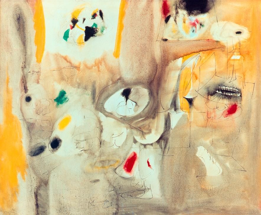 Arshile Gorky, Making the Calendar (Kalender,Abstrakte Kunst,Türkisch,Amerikanische Kunst,Abstraktion,Armenische Kunst,Abstraction-Creation)