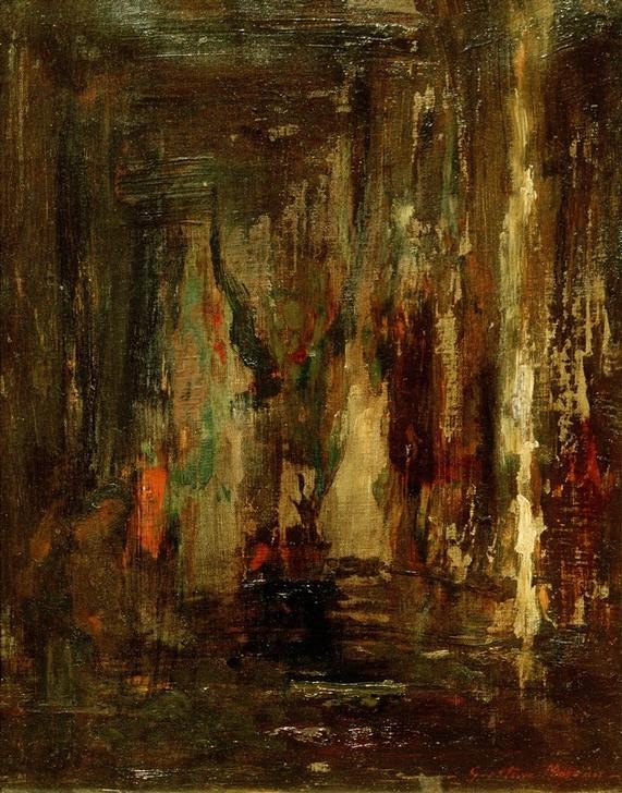 Gustave Moreau, Esquisse pour ‘Oedipe voyageur' (Kunst,Mythologie,Symbolismus,Studie,Französische Kunst,Griechisch-Römische Mythologie)
