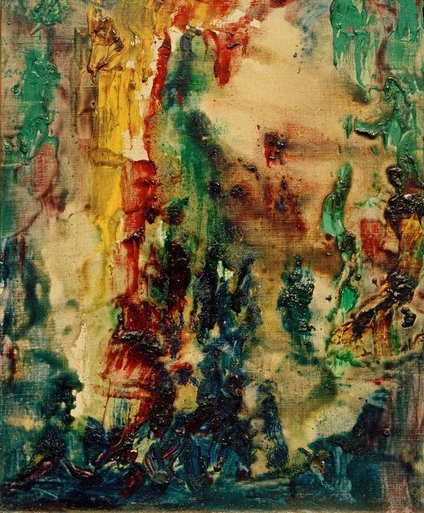 Gustave Moreau, Ohne Titel (Farbskizze) (Kunst,Studie,Französische Kunst)