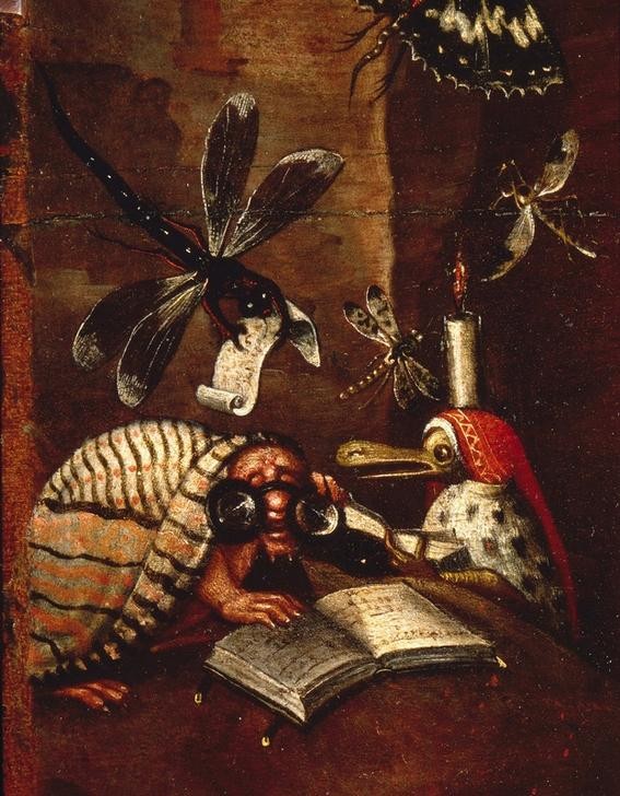 Hieronymus Bosch, Die Hölle (Brille,Dämon,Jüngstes Gericht,Verdammte,Hölle,Phantastische Kunst,Niederländische Kunst)