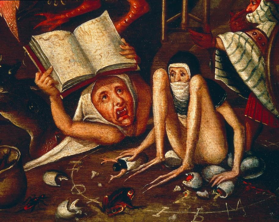 Hieronymus Bosch, Die Hölle (Dämon,Jüngstes Gericht,Verdammte,Hölle,Phantastische Kunst,Niederländische Kunst)
