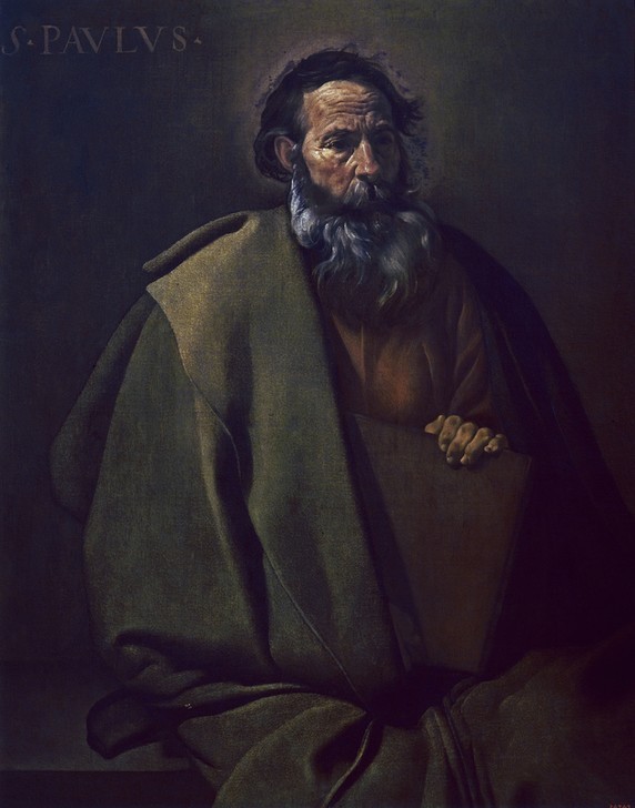Diego Rodriguez de Silva y Velasquez, Der Apostel Paulus (Buch,Bart,Barock,Apostel,Heiliger)