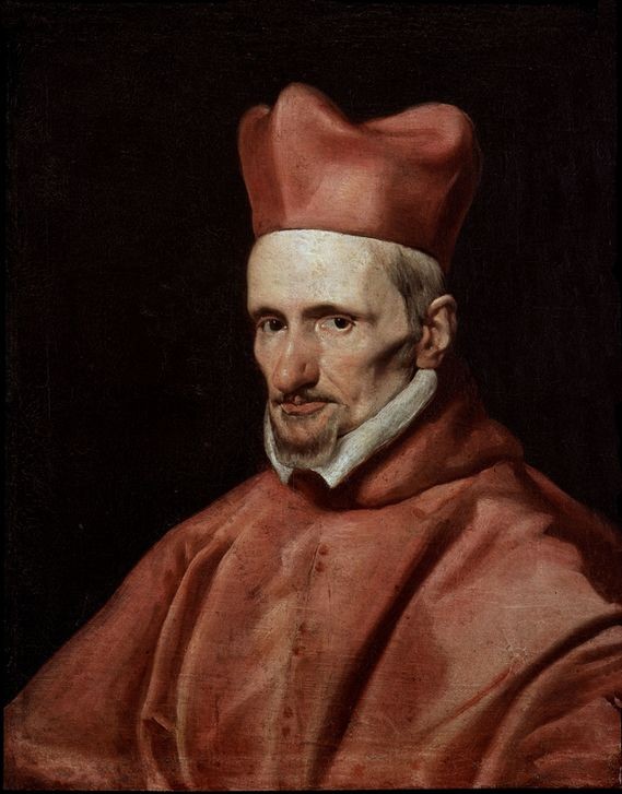 Diego Rodriguez de Silva y Velasquez, Cardinal Garspar de Borja (Kardinal,Klerus,Portrait,Vizekönig)
