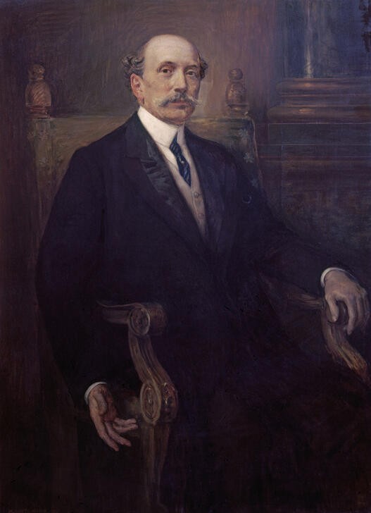 Marceliano Santa Maria, Unbekannt (GESCHICHTE, SCHNURRBART, PORTRAIT, SPANISCHE KUNST, STAATSKANZLER, KONSERVATIVE, BARTPFLEGE)