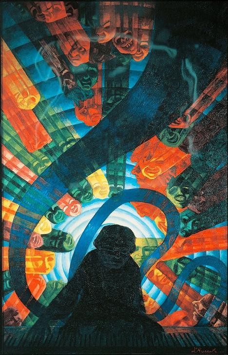 Luigi Russolo, Music (Musiker,Musik,Spiel,Fantasy,Klavier,Futurismus,Imagination,Band)