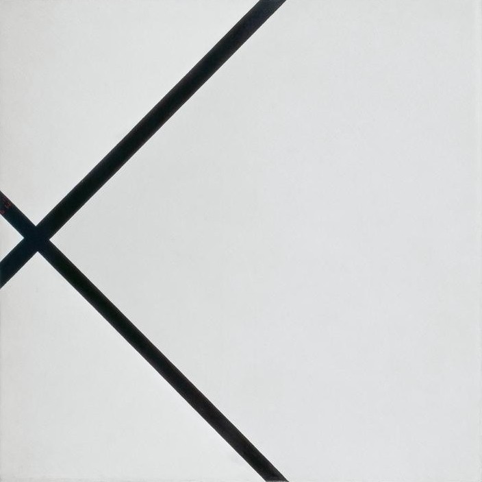 Piet Mondrian, Composition (Kunst,Weissgrundig)