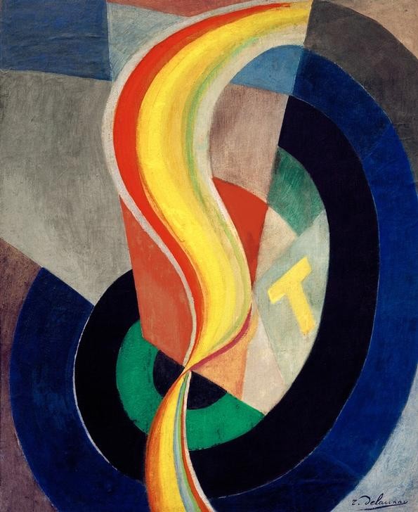 Robert Delaunay, Schraubenlinie (Abstrakte Kunst,Französische Kunst,Orphismus)