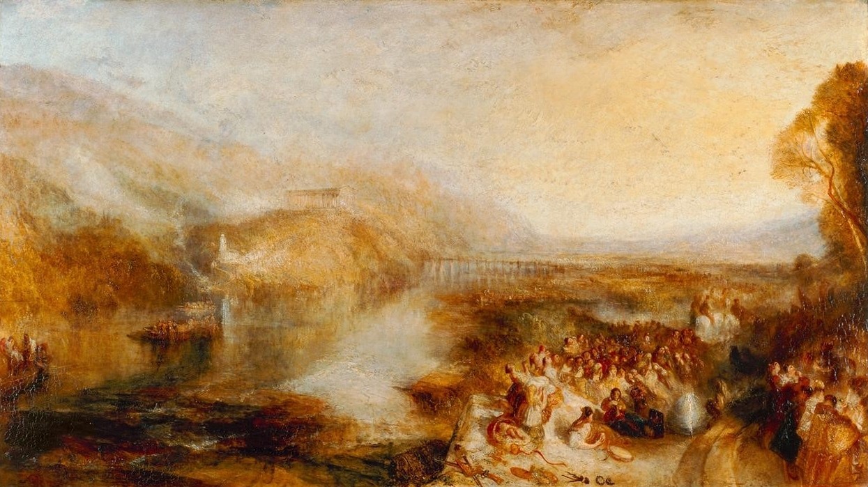 JOSEPH MALLORD WILLIAM TURNER, The Opening of the Wallhalla