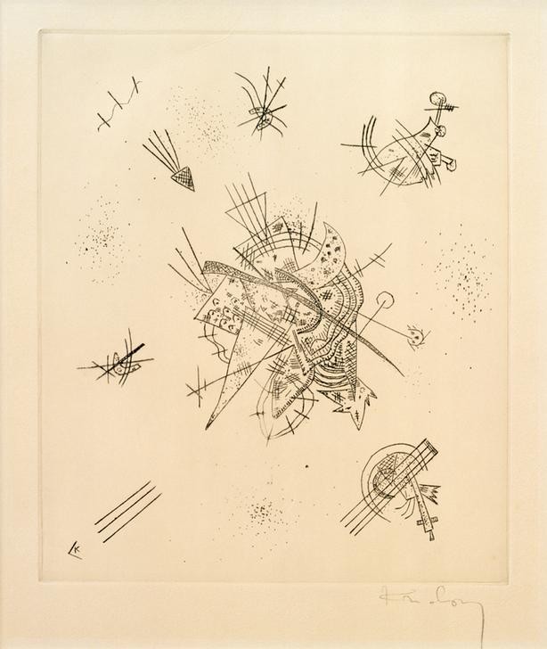 Wassily Kandinsky, Kleine Welten X (Bauhaus,Kunst,Abstrakte Kunst,Russische Kunst,Abstraktion)