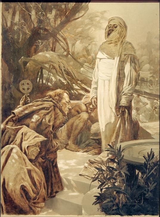 Alfons Mucha, Geschichte Spaniens, Illustration  (Geschichte und Politik