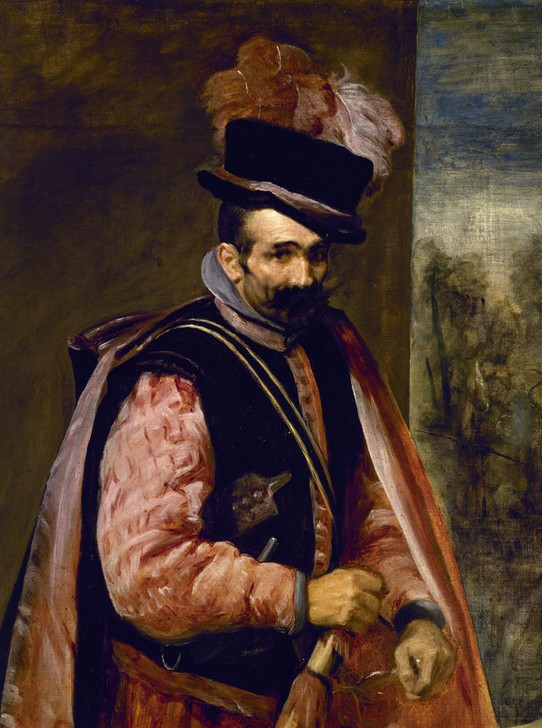 Diego Rodriguez de Silva y Velasquez, DON JUAN DE AUSTRIA (Herrenmode,Portrait,Clown,Spitzbart,Spassvogel)