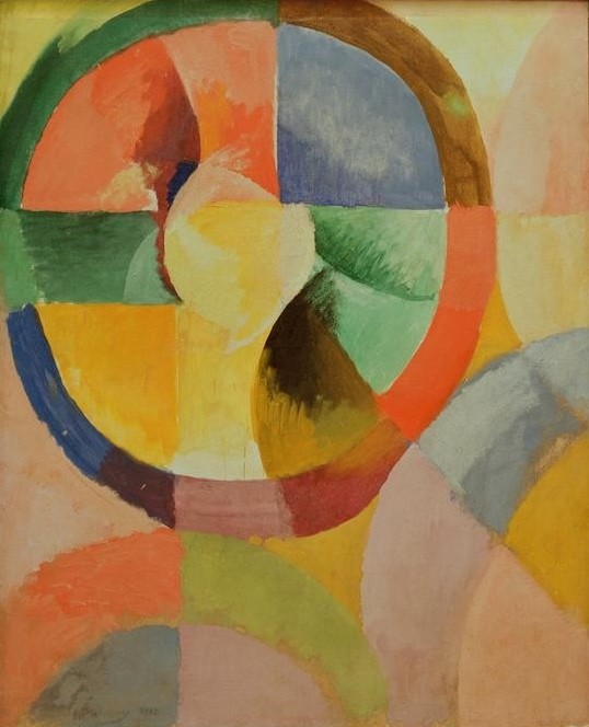 Robert Delaunay, Formes circulaires (Geometrie,Kubismus,Abstrakte Kunst,Französische Kunst,Kreis,Orphismus,Farbe)