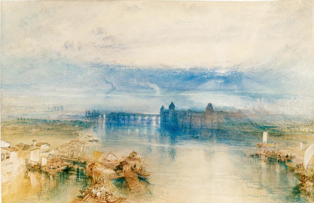 JOSEPH MALLORD WILLIAM TURNER, Konstanz (Geographie,Landschaft,Stadtansicht,Englische Kunst,Romantik,Topographie)