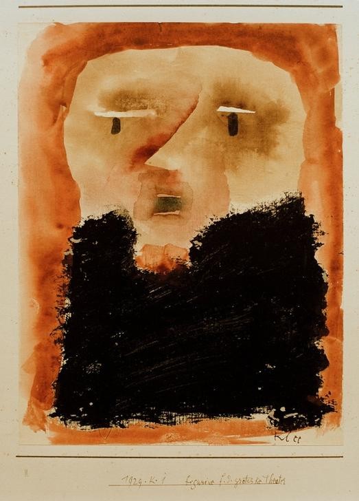 Paul Klee, Figurine für das groteske Theater (Deutsche Kunst,Figurine,Theater,Groteske,Schweizerische Kunst)