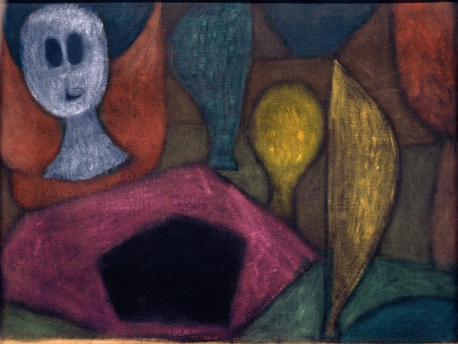 Paul Klee, Ohne Titel (Der Todesengel) (Christentum,Engel,Religion,Tod,Todesengel,Schweizerische Kunst)