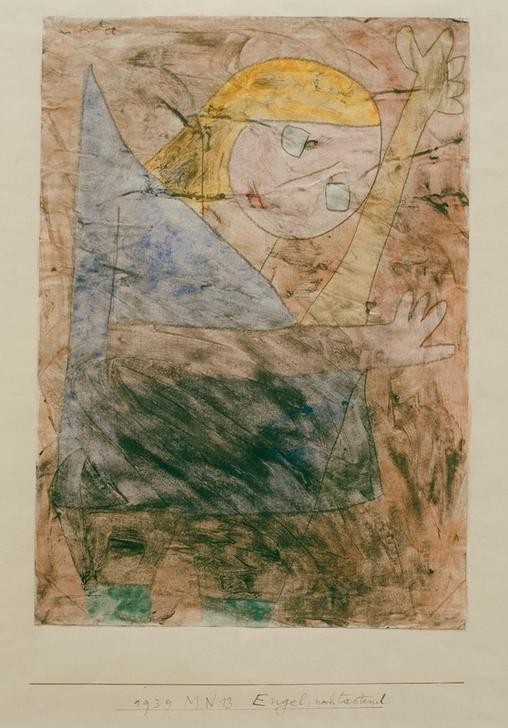 Paul Klee, Engel, noch tastend (Christentum,Engel,Religion,Schweizerische Kunst)
