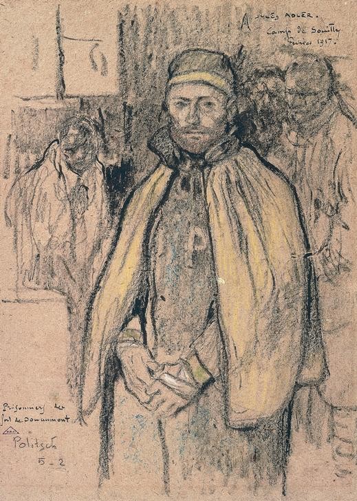 Jules Adler, Unbekannt (GESCHICHTE, BART, PORTRAIT, TAG, FRANZÖSISCHE KUNST, UMHANG)