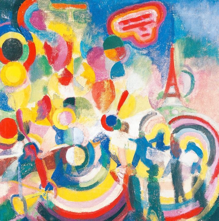 Robert Delaunay, Homage to Bleriot (Kunst,Tag)