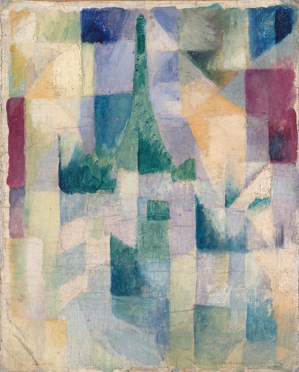 Robert Delaunay, Windows open simultaneously (Fenster,Kubismus,Bewegung)