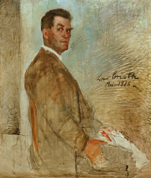 Lovis Corinth, Porträt Franz Heinrich Corinth, der Vater des Künstlers (Deutsche Kunst,Mann,Impressionismus,Portrait,Vater Von Berühmten,Halbfigur,Person)