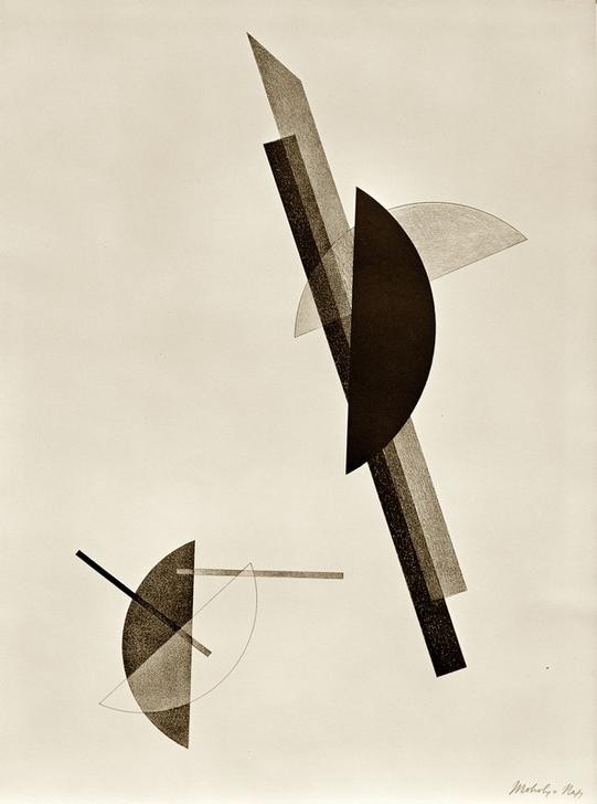 Laszlo Moholy-Nagy, Konstruktionen. 6. Kestner-Mappe (Bauhaus,Deutsche Kunst,Geometrie,Kunst,Konstruktivismus,Abstrakte Kunst,Ungarische Kunst)