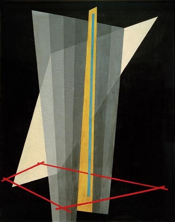 Laszlo Moholy-Nagy, Komposition K XVII (Bauhaus,Deutsche Kunst,Geometrie,Kunst,Konstruktivismus,Geometrisch,Abstrakte Kunst,Ungarische Kunst,Form)