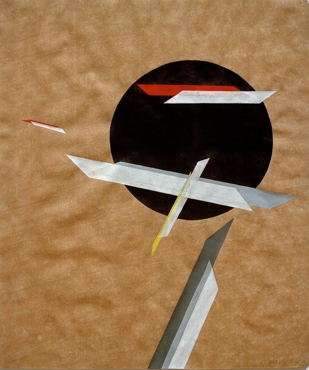 Laszlo Moholy-Nagy, Konstruktion (Perg 1) (Bauhaus,Deutsche Kunst,Geometrie,Kunst,Konstruktivismus,Geometrisch,Abstrakte Kunst,Ungarische Kunst,Kreis,Privatsammlung,Form)