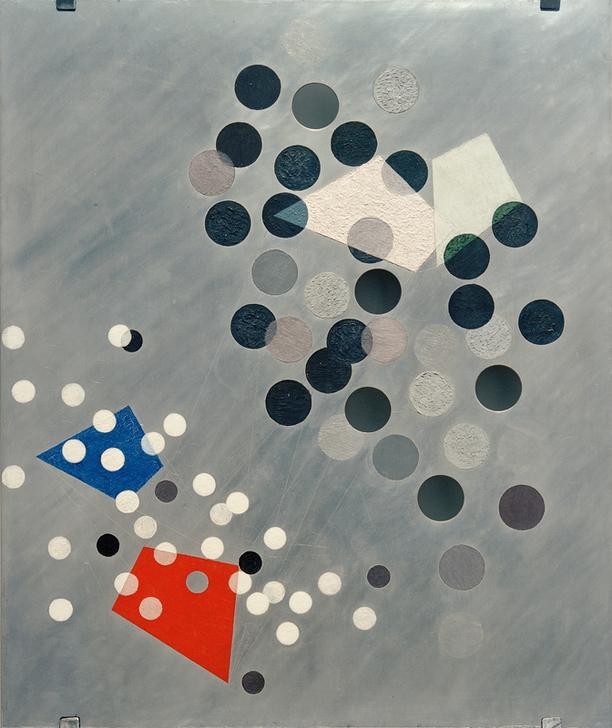 Laszlo Moholy-Nagy, Konstruktion AL6 (Bauhaus,Deutsche Kunst,Geometrie,Kunst,Konstruktivismus,Abstrakte Kunst,Ungarische Kunst,Kreis,Form)