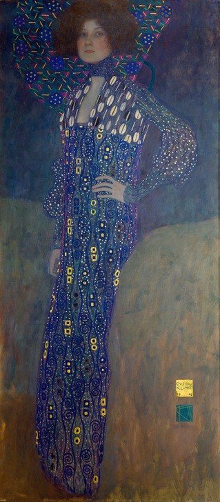 Gustav Klimt, Fräulein Emilie Flöge  (Persönlichkeiten)