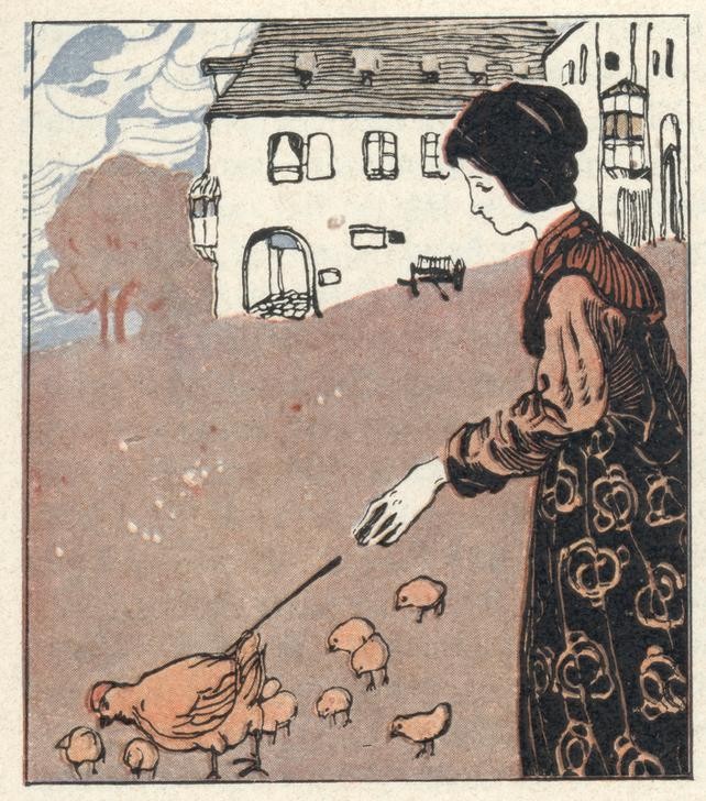 Carl Fahringer, Unbekannt (KINDER- UND JUGENDBUCH, LITERATUR, MÄRCHEN, MORAL, ÖSTERREICHISCHE KUNST, ILLUSTRATION, BUCHILLUSTRATION, SAMMLUNG GERLACH & WIEDLING, PERSON, SYMBOLIK)
