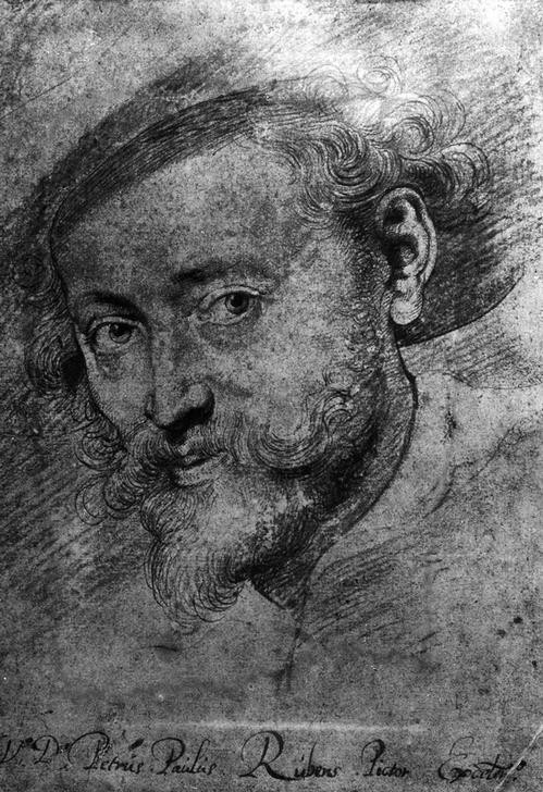 Peter Paul Rubens, Selbstbildnis (Flämische Kunst,Maler (Künstler),Person)