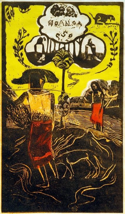 Paul Gauguin, Noa Noa (Frau,Kunst,Völkerkunde,Hund,Französische Kunst,Land Und Leute,Symbolik)