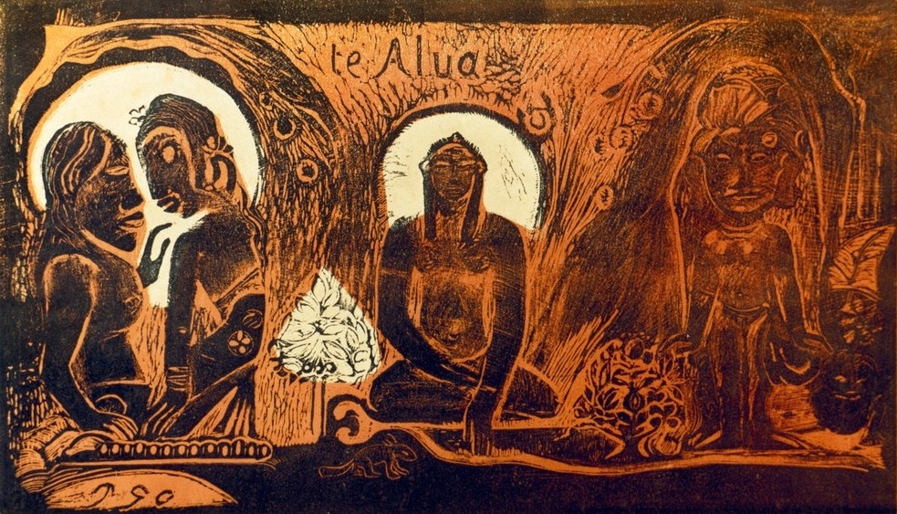 Paul Gauguin, Te Atua (Kunst,Mythologie,Religion,Völkerkunde,Naturreligion,Französische Kunst,Götter,Land Und Leute)