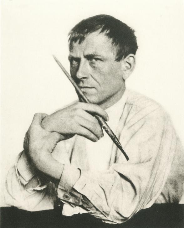 Hugo Erfurth, Otto Dix  (Grafiker,Maler (Künstler),Portrait,Pinsel,Person)