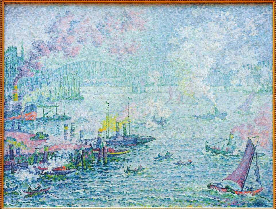 Paul Signac, Le port de Rotterdam  (Orte und Reise)
