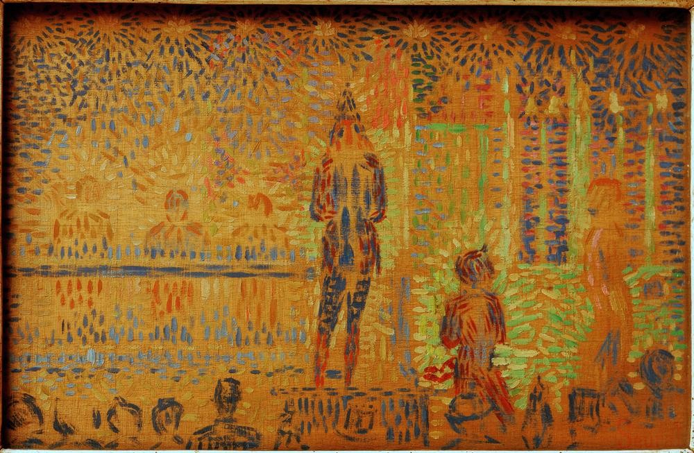 Georges Seurat, Parade de cirque – Die Zirkusparade  (Kultur und Unterhaltung