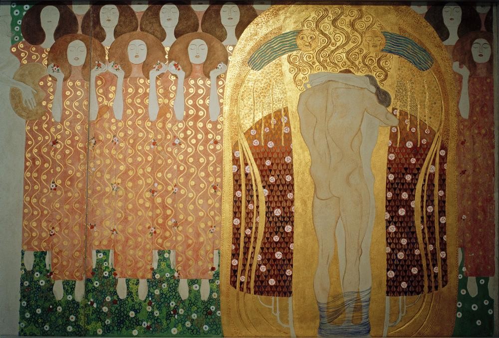 Gustav Klimt, Beethovenfries  (Kultur und Unterhaltung)