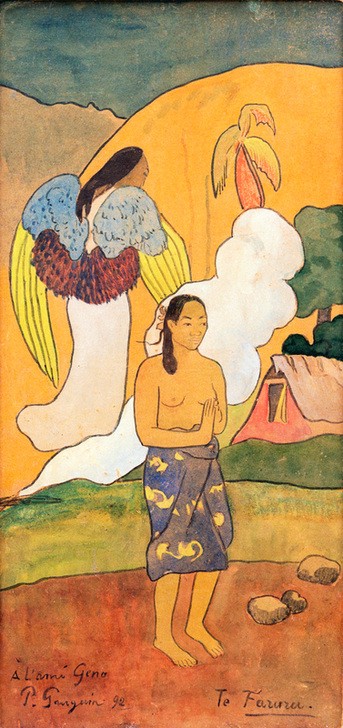 Paul Gauguin, Te faruru (Frau,Völkerkunde,Naturvölker,Französische Kunst,Exotik,Land Und Leute,Symbolik)